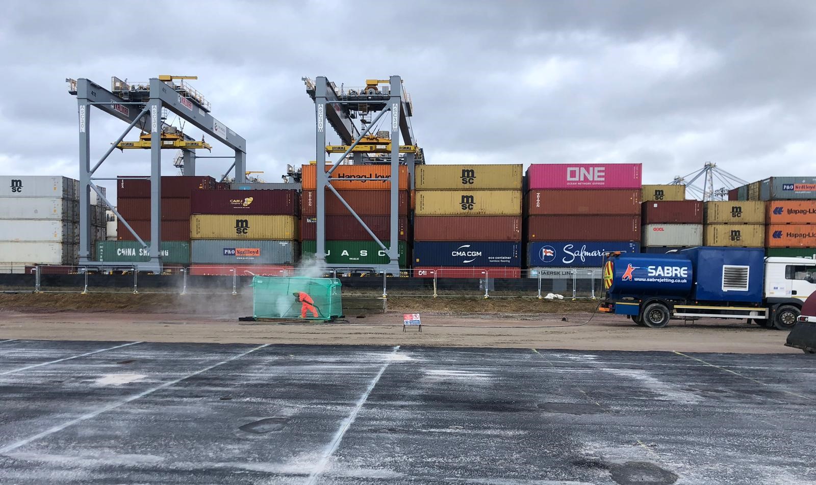 hydrodemolition services used for a range of different applications